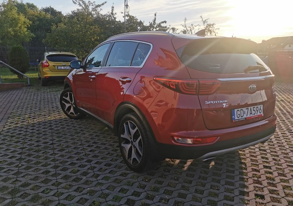 Kia Sportage cena 74900 przebieg: 126000, rok produkcji 2016 z Rumia małe 56